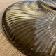 Art Deco cup / dish in smoked glass