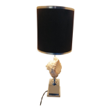 Table lamp shell real 60/70s