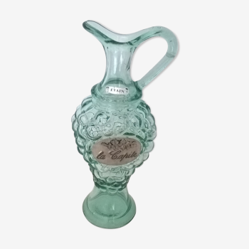 Green art deco pitcher