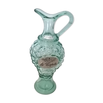 Green art deco pitcher