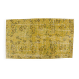 Yellow Vintage Tribal Carpet