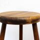 Solid wood bar stool