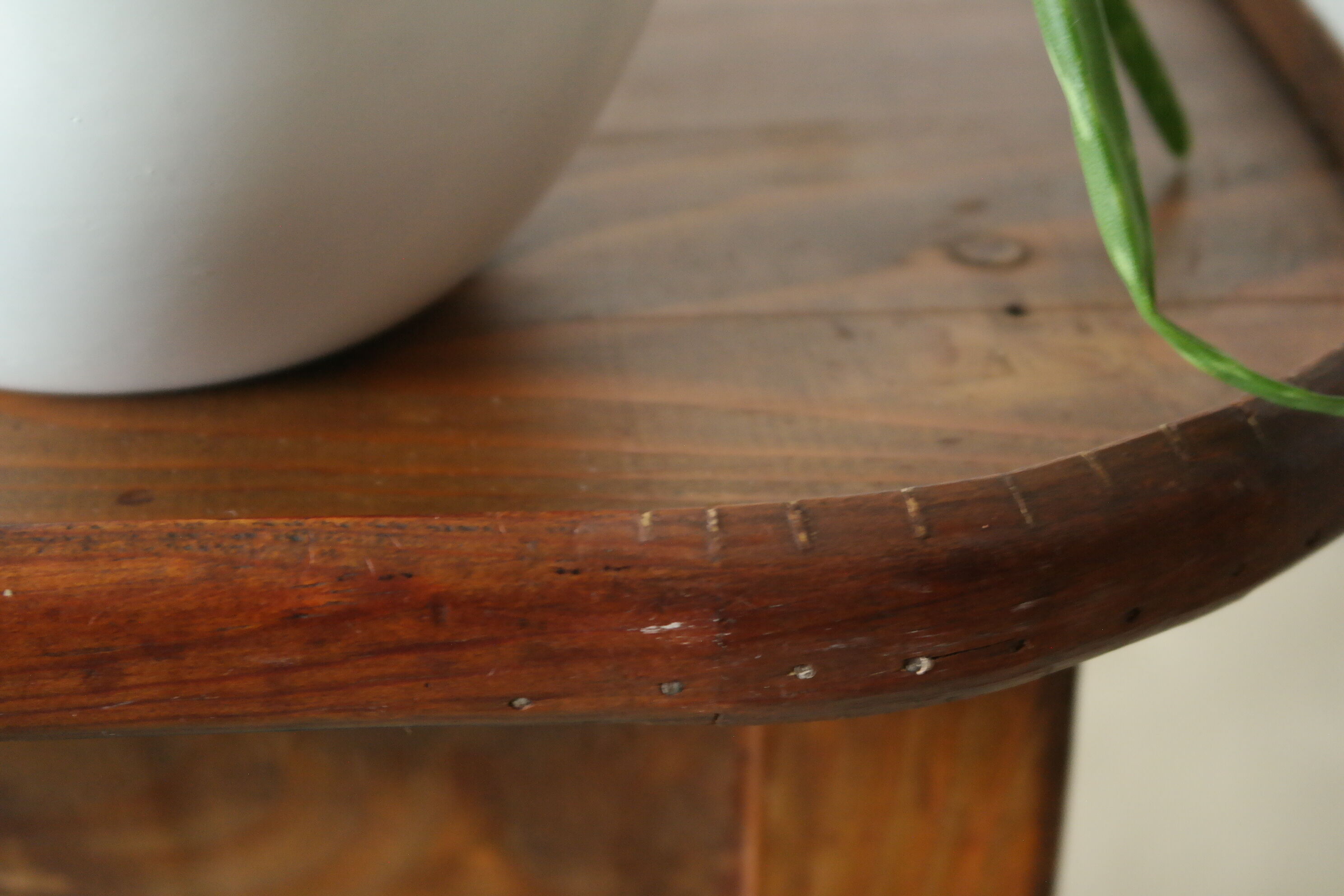 Vintage wooden side table