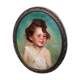 Portrait d'enfant, 1820, Huile sur toile, Encadrée
