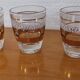 Complete Arques crystal liqueur service, carafe and glasses