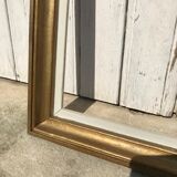 Golden vintage frame