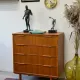 Teak chest of drawers, Denmark, 1960s/70s, vintage, mid-century modern