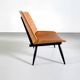 Finnish design leather chair