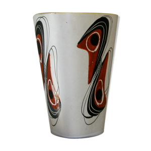 Vase avec symboles et
