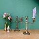 Paire de chandeliers vintage