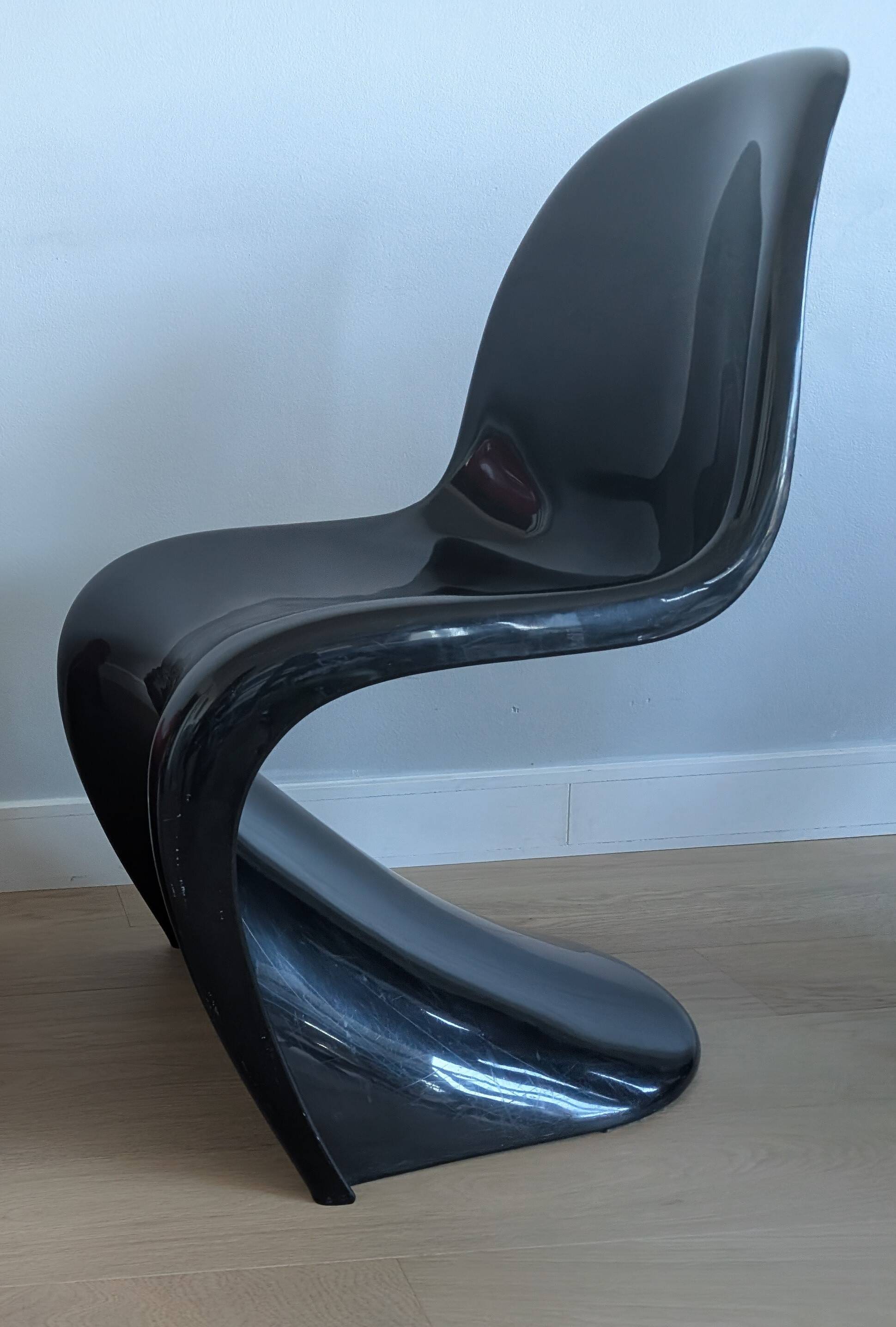 Panton chair designed by Herman Miller, 1976