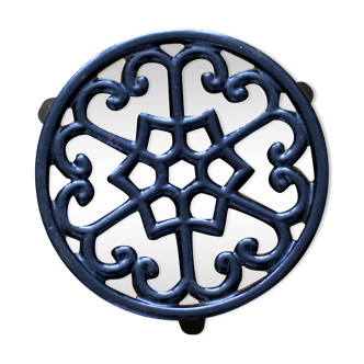 Dessous de plat fonte ancien