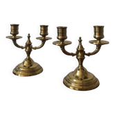 Paire chandelier
