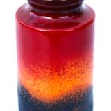 Set of 3 vintage vases, Scheurich, W-Germany, 1960