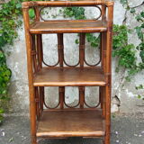 Rattan shelf 70s