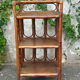 Rattan shelf 70s