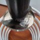 Opaline Glass and Chrome Table Lamps from Honsel, 1970s, Set of 2