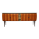Italian vintage design sideboard with glass top – in the style of Vittorio Dassi
