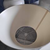 Lamps 2 white cracked ceramic foot fires