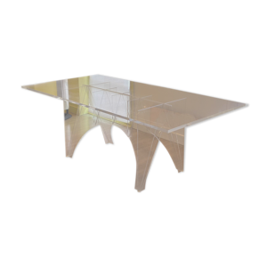 table de salle à manger - plexiglas