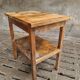 Vintage side table bathroom furniture or work table
