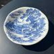 Lot - 2 plates in Gien blue pattern