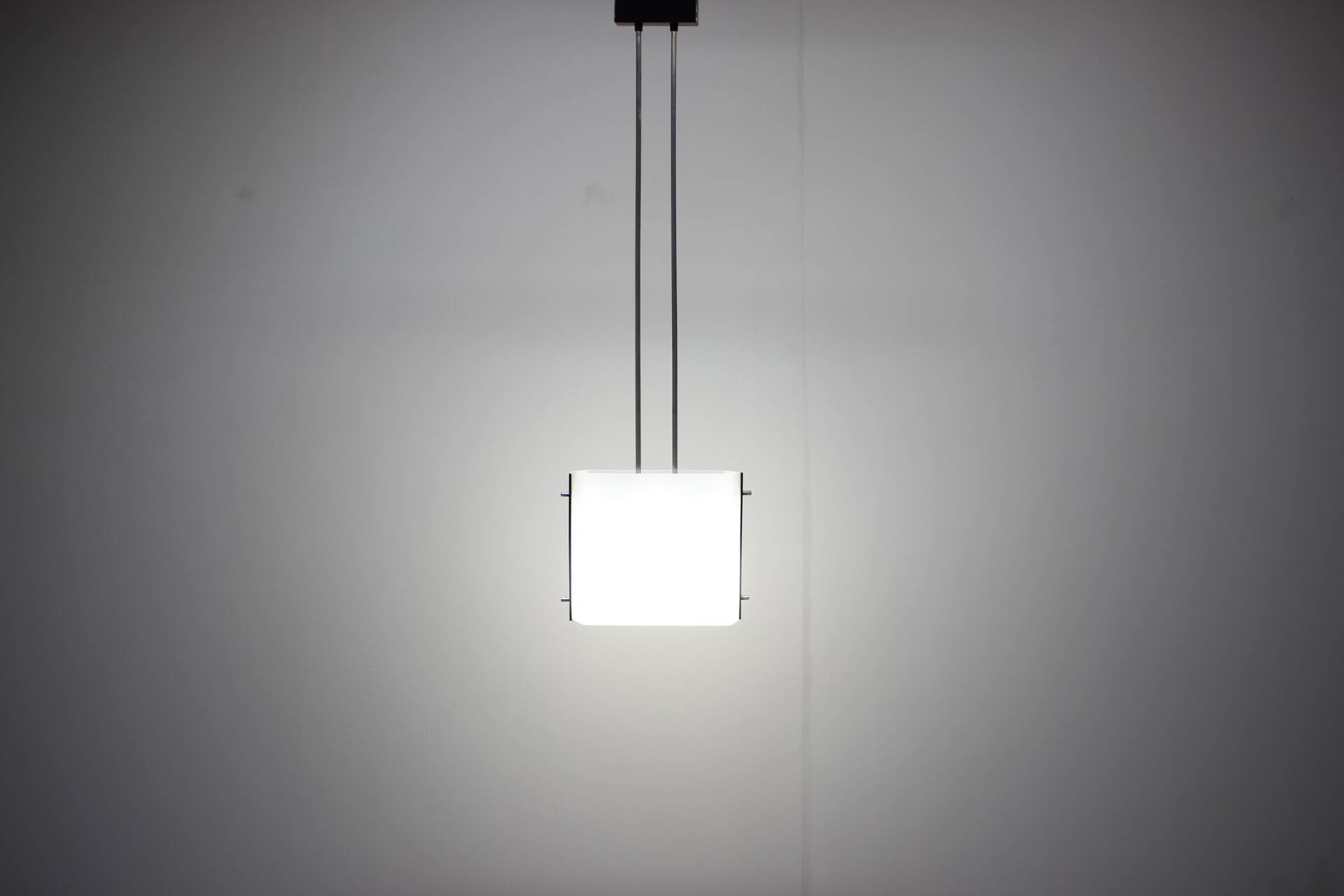 Mid-Century Geometric Pendant by Lidokov, 1970s, Czechoslovakia