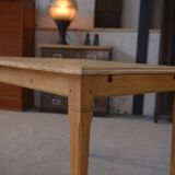 1930s Art Deco solid elm table