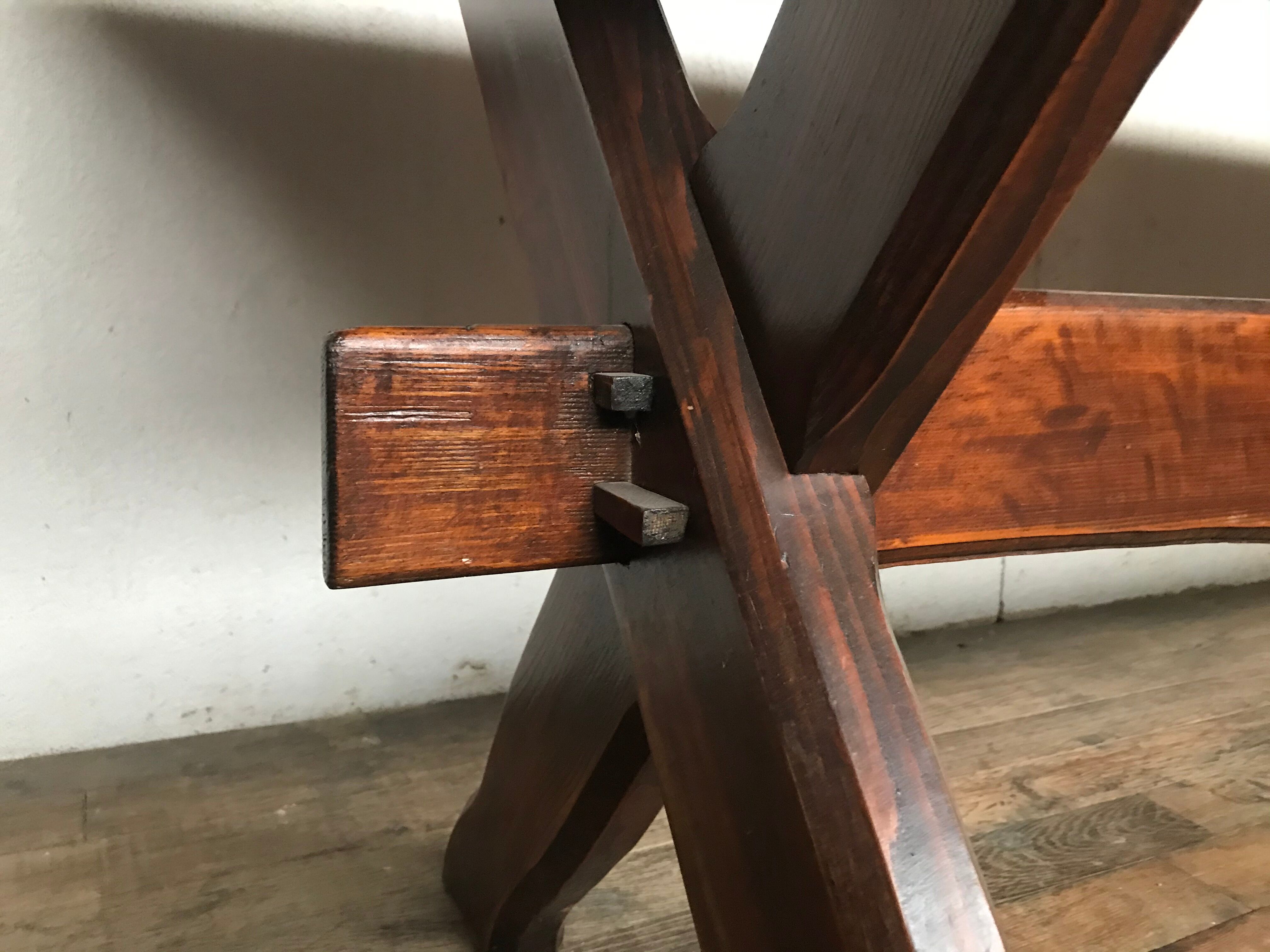 Farm table 2.5 m, in pines 1950