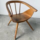 Petite chaise Baumann année 60