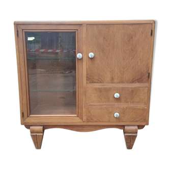 Low cabinet, vintage 2-door sideboard
