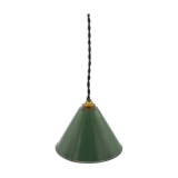 Conical hanging in enamelled sheet metal