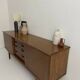 Vintage teak sideboard in Scandinavian style
