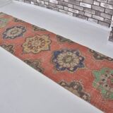 Turkish Vintage Hallway Antique Runner sku 2278