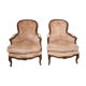 Paire de fauteuils de style Louis XV