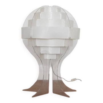 Lampe scandinave en plexiglas de Brylle et Jacobsen