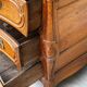 Commode Tombeau Louis XV En Noyer D’époque XVIIIème
