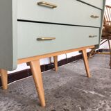 Vintage dresser compass feet