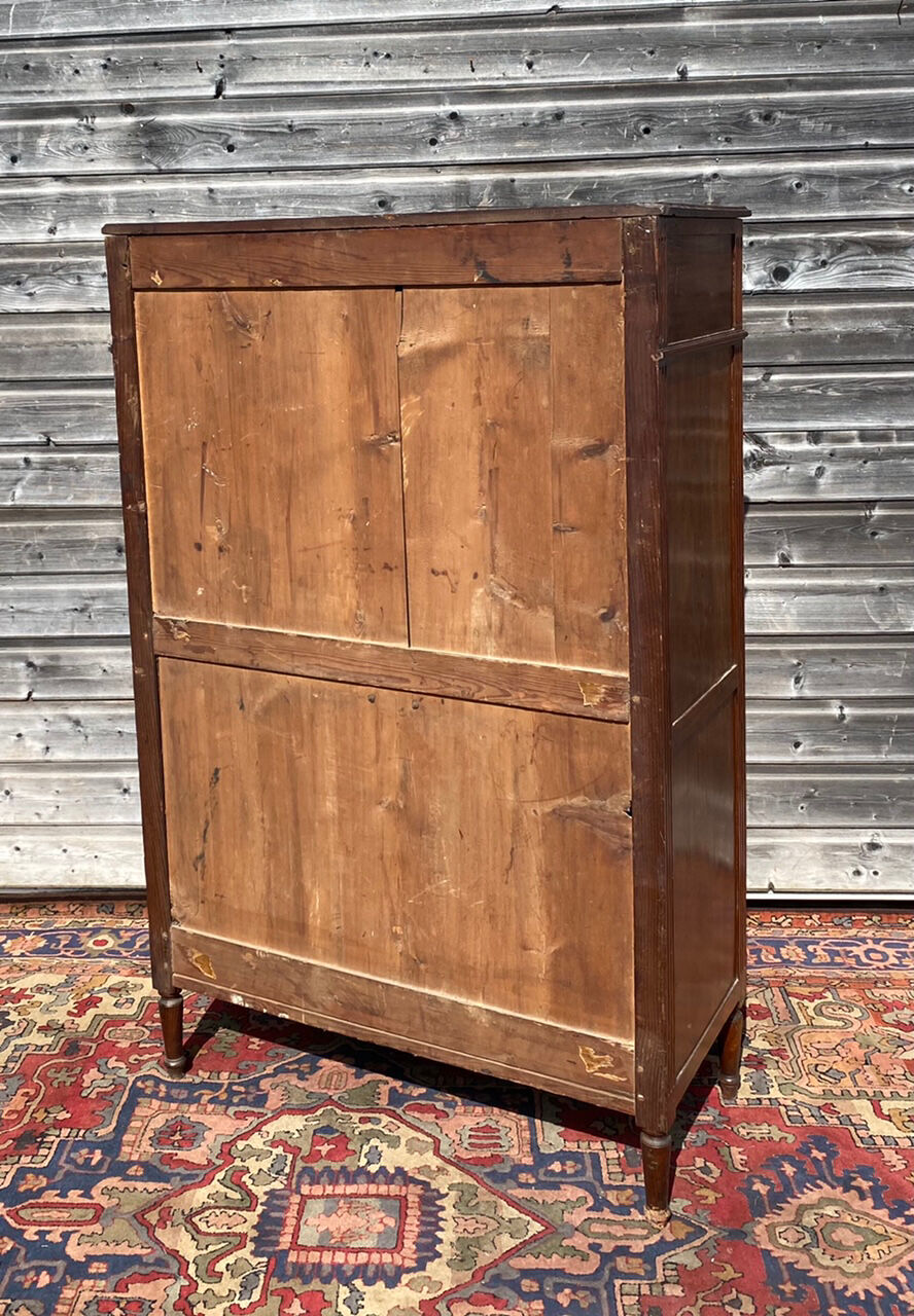 Secrétaire en acajou d’époque Louis XVI XVIII eme siècle