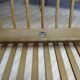 Scandinavian lounge bench and two armchairs