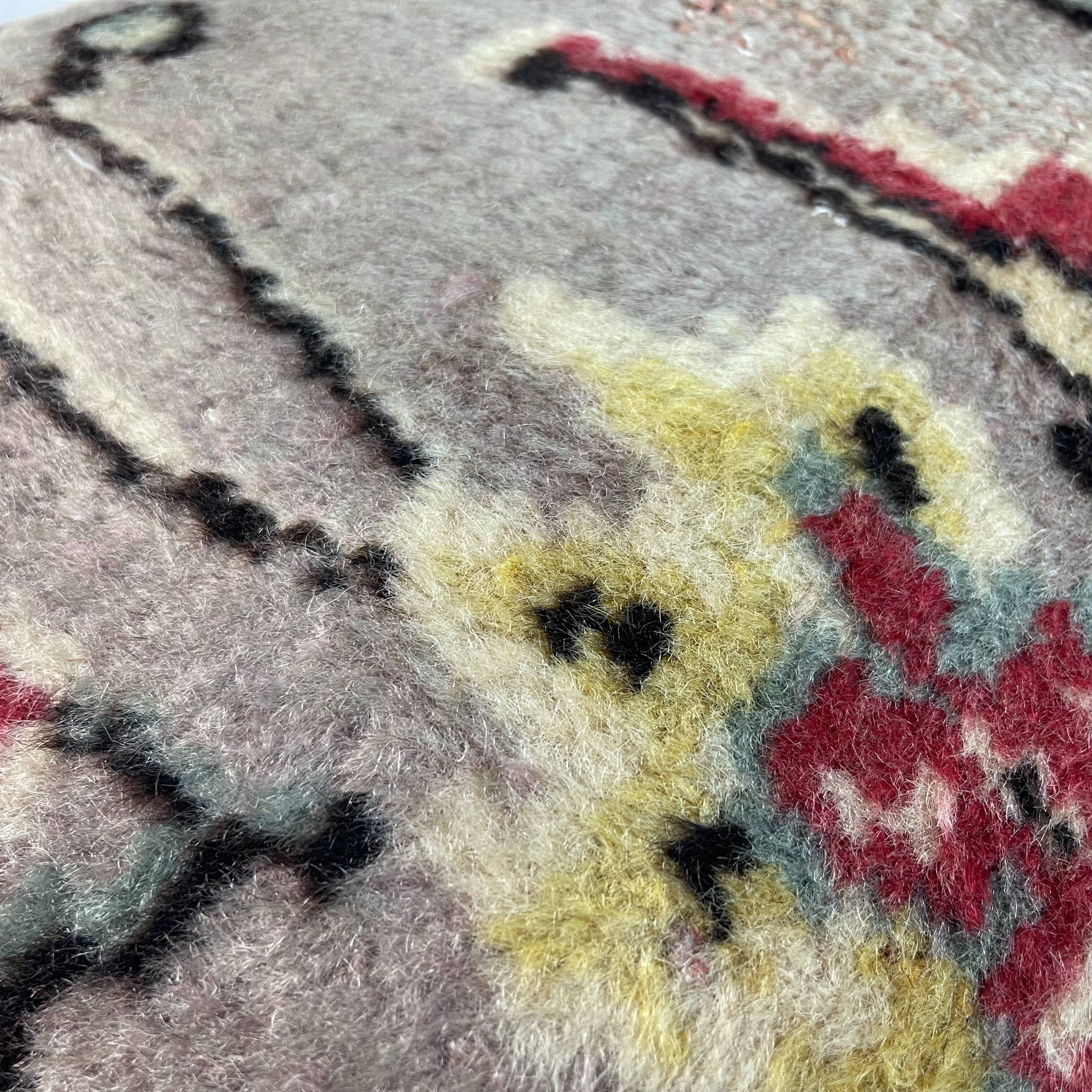 Vintage turkish rug cushion cover, 30 x 50 cm