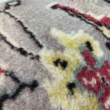 Vintage turkish rug cushion cover, 30 x 50 cm