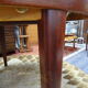 Table scandinave extensible en palissandre