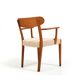 Fauteuil rare, modèle C.521 de Hans Wegner 1941