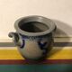 Lot 5 old blue sandstone 3 pots - carafe - vintage decoration tonneau
