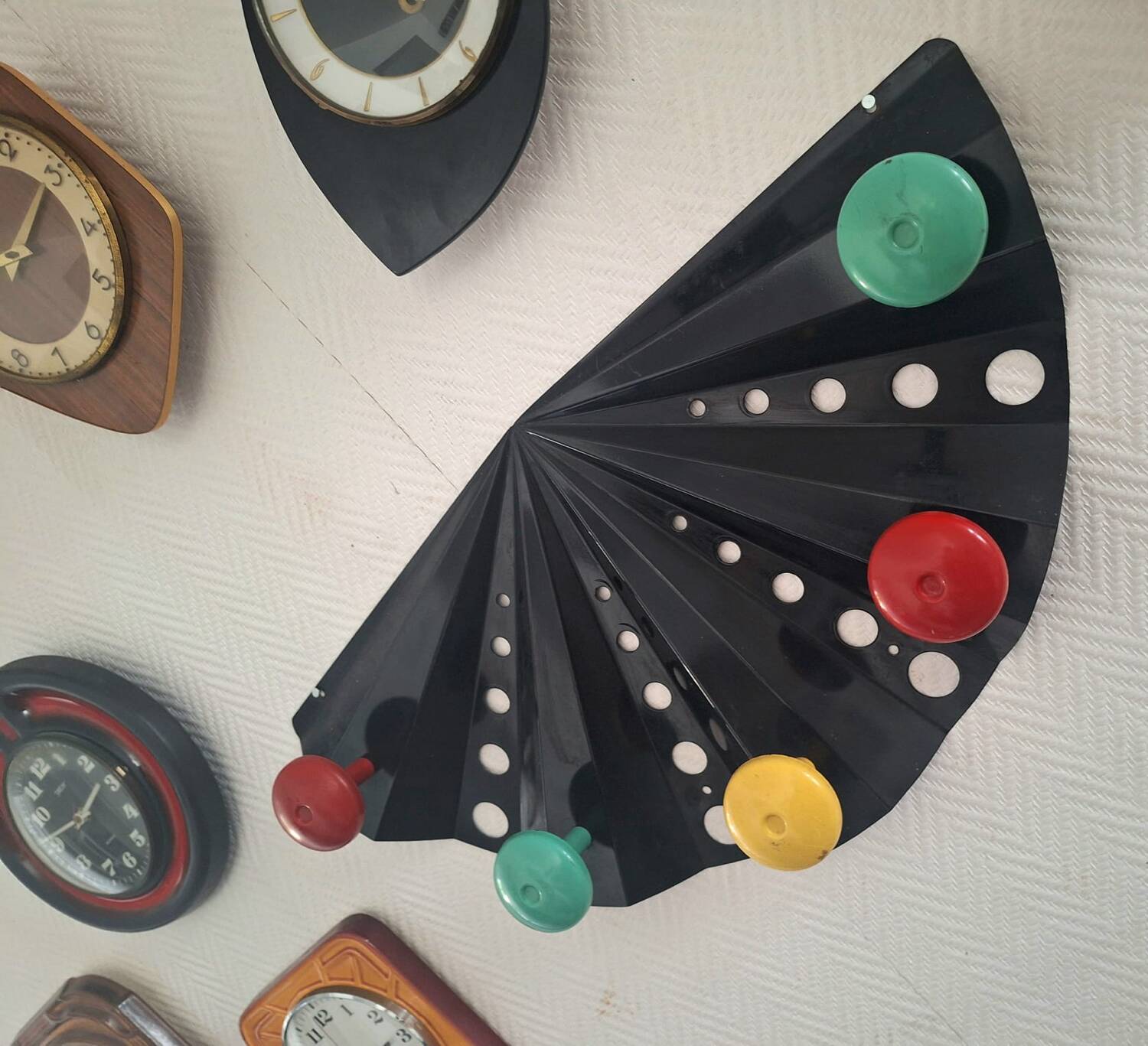 Vintage metal coat racks, antique coat hooks for entrance