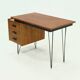 Mid Century Teak Hairpin Desk by Tijsseling 1960s