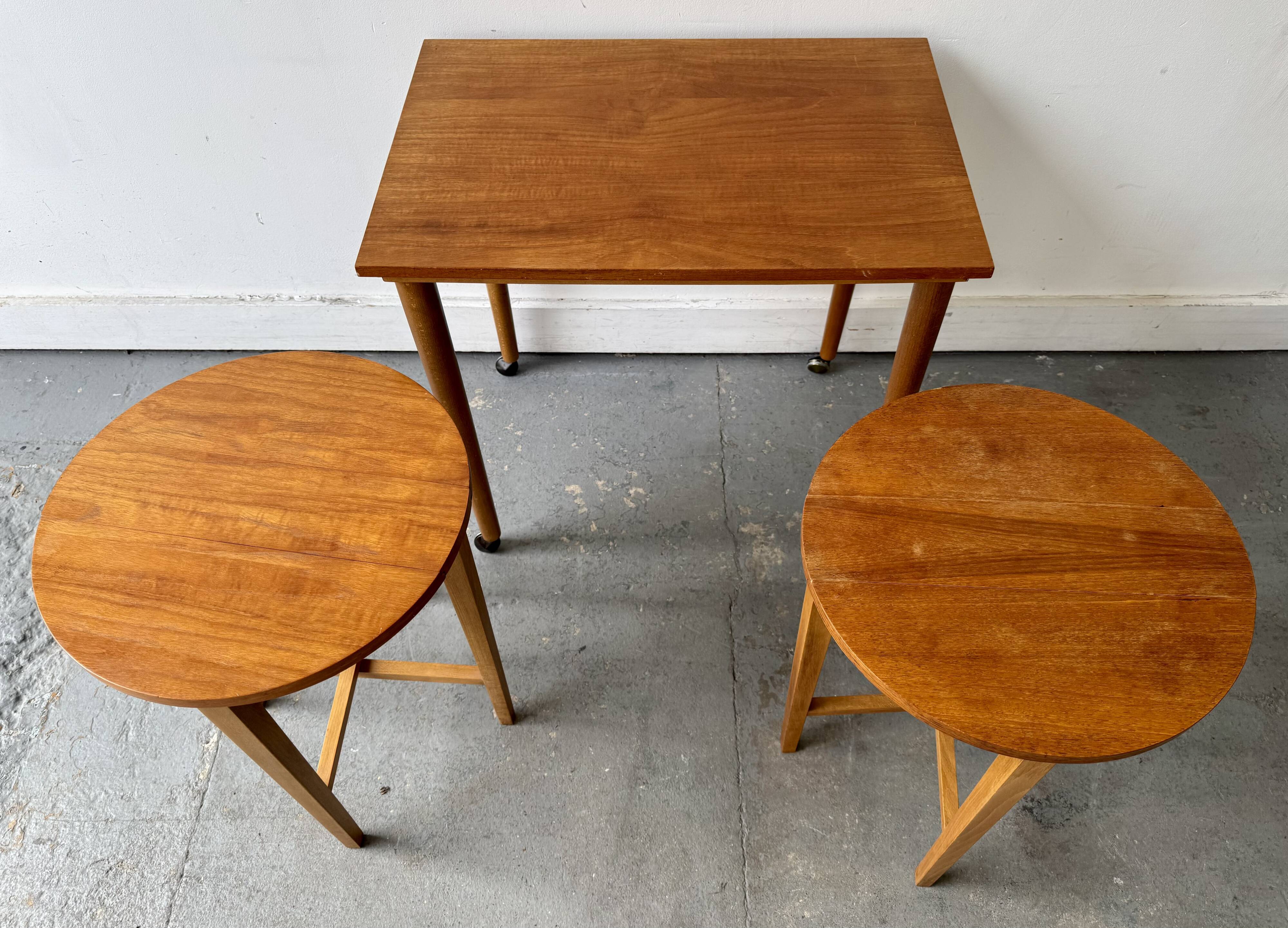 Vintage Nesting Tables by Nový Domov