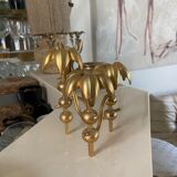 Vintage gilded bronze chandelier