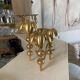 Vintage gilded bronze chandelier